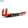 Buy cheap Weight 10000kg 4 Axles Max Payload 80 Ton Lowbed Heavy Duty Semi Trailer from wholesalers