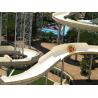 Buy cheap Holiday Resort Family Water Slide Fiberglass Pool Slide For Theme water park from wholesalers