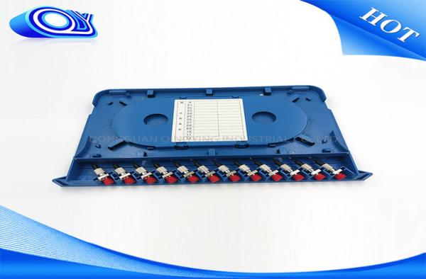 Wall Mounted / Rack Mounted 24 Port Fiber Optic Patch Panel Drawer Style