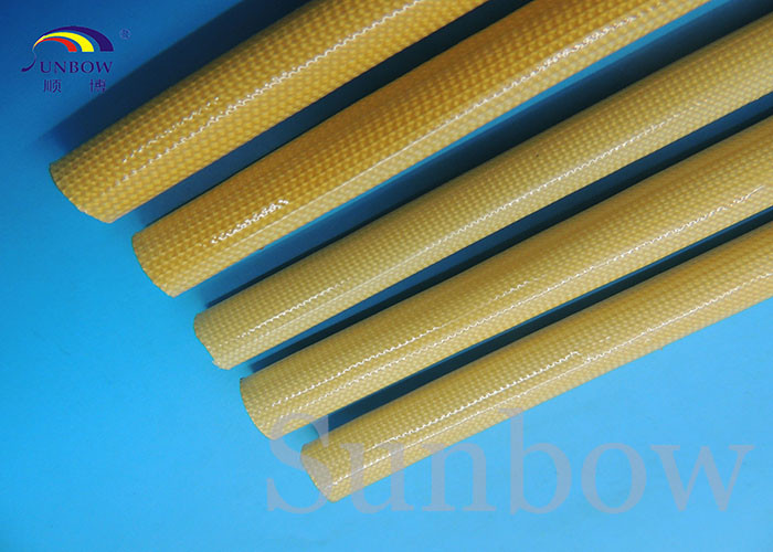 Professional benzene resistance insulator pu fiberglass sleeving for F class motors