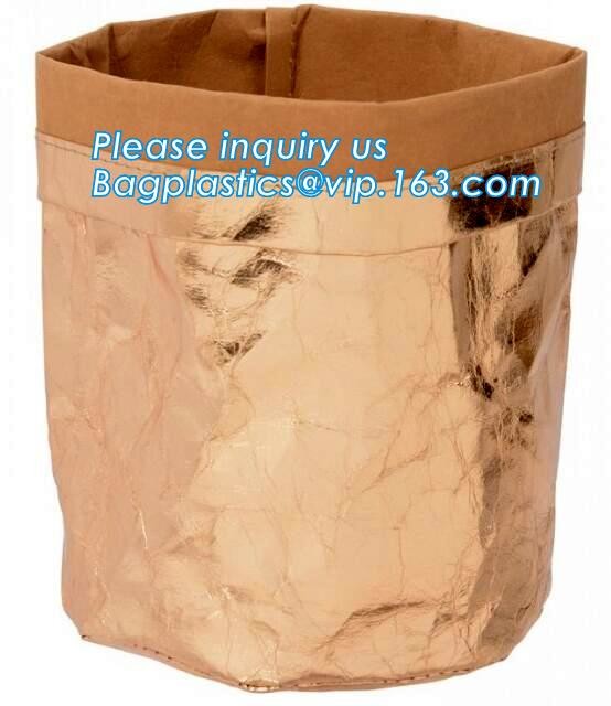 washable paper and tyvek foldable storage sack basket, tyvek bag waterproof storage container hamper baskets bagplastics