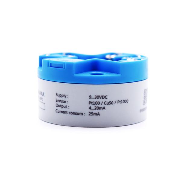 DC9V 60HZ 33mm Head Mounted Temperature Transmitter