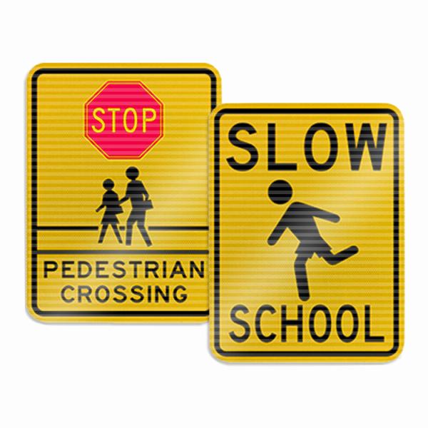 Buy cheap 2mm Hexagon Reflective Traffic Signs Road Safety Mandatory Sign from wholesalers