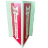Buy cheap Aluminum Folded Photoluminescent Fire Signs Extinguisher Down Arrow Glow In The Dark from wholesalers