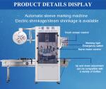 Electro Thermal 15kw Sleeve Labeling Machine For Bottle Cans