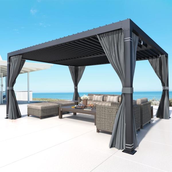 Buy cheap Durable Aluminum Pergola vs Wood: 10 Reasons to Choose Modern Outdoor Living from wholesalers