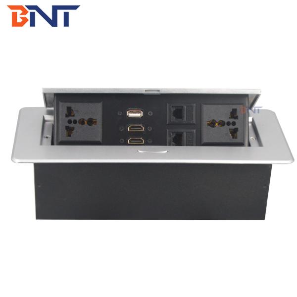 Quality universal pop up counter table top electrical outlet socket for kitchen and office for sale