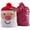 Buy cheap Recyclable Colorful Plastic Gift Wrap Bags , Jumbo Christmas Gift Bag from wholesalers