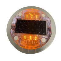 Buy cheap Long Lifespan Yellow Solar Road Stud Light Epistar Dia 5mm LED IP68 Protect product