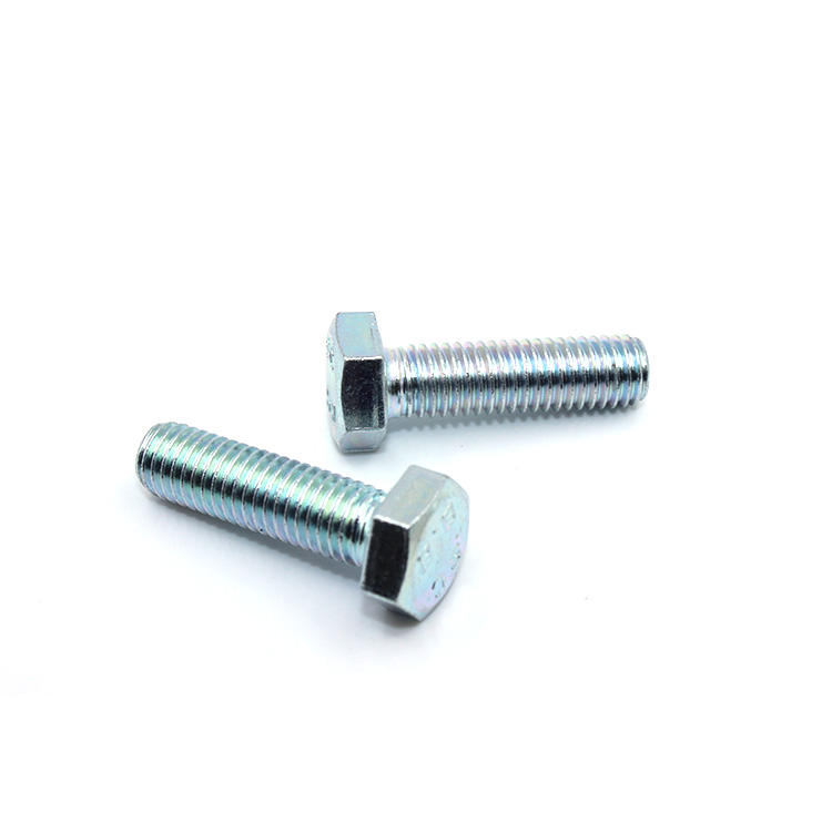 ISO9001 2015 Certified 8.8 10.9 Grade Galvanized Hexagon Hex Head Bolt