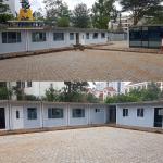 Prefabricated Portable Container House Flat Pack Steel Frame Sandwich Panel