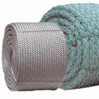 Buy cheap White Braided Polyester Rope Chemical Resistance Customized Length product