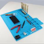 Magnetic Anti Static Repair Mat Insulation Computer Solder Rework ESD
