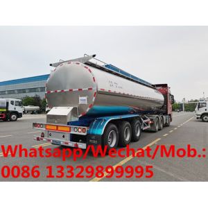 Buy cheap HOT SALE! New designed 33T stainless steel fresh milk tanker semitrailer, product