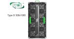 Type D P3.91 3840Hz Indoor Rental LED Panel 500x1000 Cabinet Corner Protector