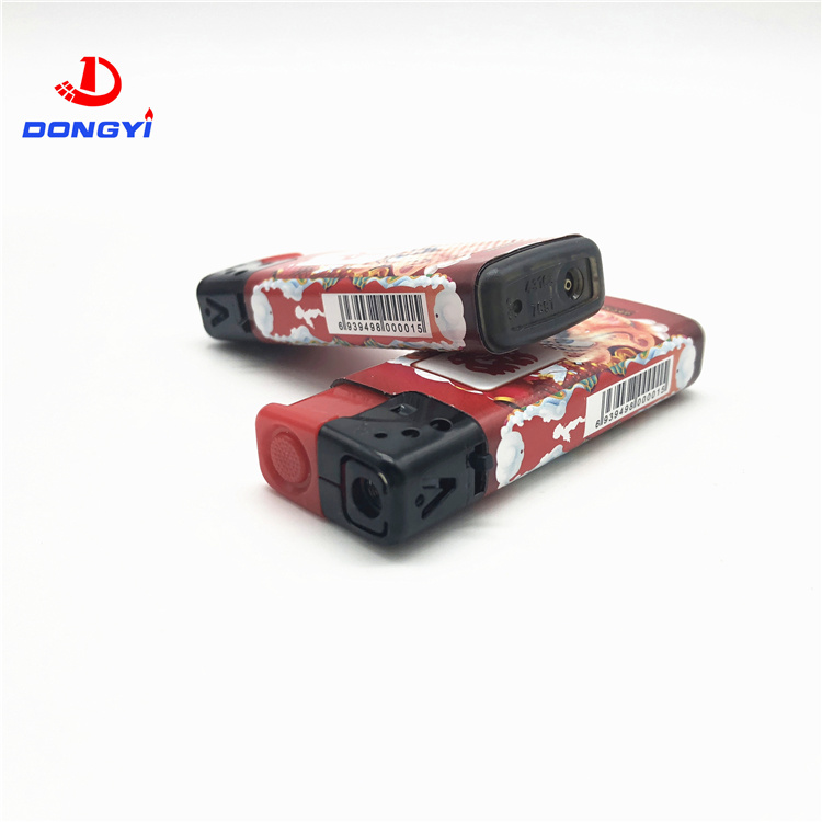 Custom Logo Refillable Plastic Cigarette Flame Lighter Gas Lighters Encendedores Fashion Cheap Lighter