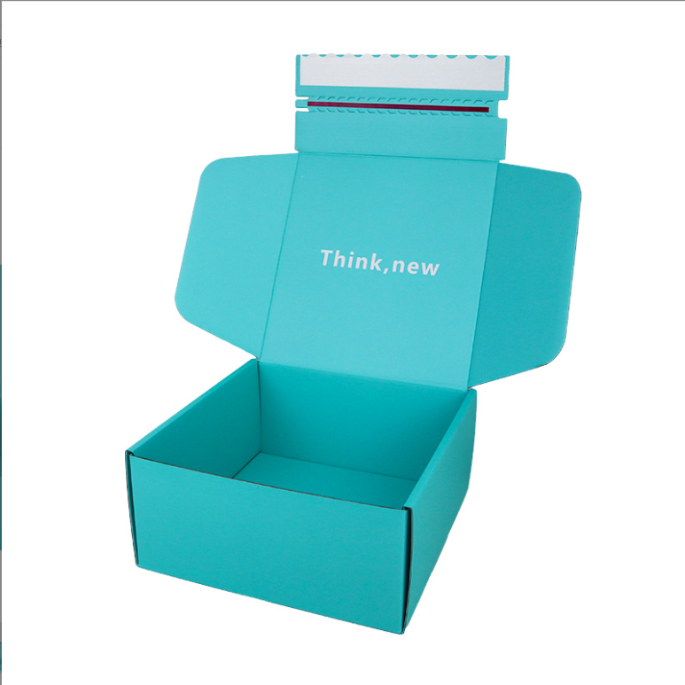 Buy cheap 2mm Thick Custom 6x6x2 Corrugated Shipping Boxes With Gold Foil Stamping And Free Sample Tableware Recyclable from wholesalers