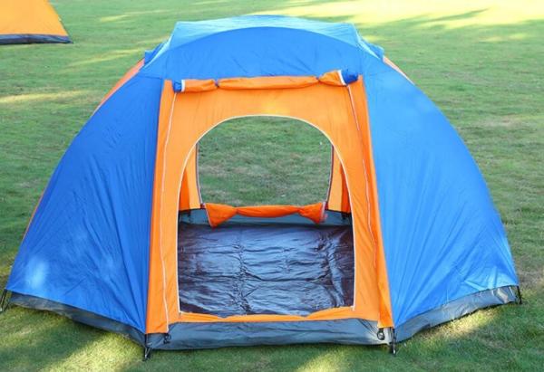 6-8 Person Double Layer Two Doors Camping 6-8 Person Waterproof Dome Shelter