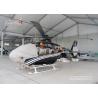 Buy cheap White Color Permanent Relocatable Aircraft Hangars 25 X 50 Side Hard Wall from wholesalers