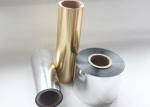 Gold Finish BOPP Metallized Polyester Laminate Film for Packaging in Custom