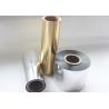Buy cheap PET BOPP Metallized Film Gold/Silver 1500mm is used for eye-catching laminated film packaging from wholesalers
