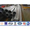 Buy cheap 1250 Dan 15M Height Conical Electric Power Pole 5mm Thickness ASTM A123 Galvanization Standard from wholesalers