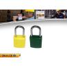 Buy cheap Colorful Aluminum Safety Lockout Padlocks Stable Paint Coating Surface from wholesalers