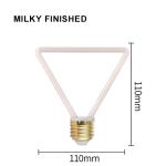 Energy saving Edison Dimmable Led Bulbs Antique Triangle shape