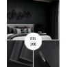 Buy cheap 60cm/122cm Width Plain Color Cement Embossed Self Adhesive PVC Wallpaper for Interior Decoration Renovation Waterproof from wholesalers