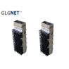 Buy cheap Metal QSFP28 Connector Sfp Cage Assembly Single Port One Piece Form from wholesalers