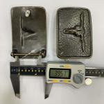 Bull Head Belt Buckle Hardware Anti Scratched Normal Plating