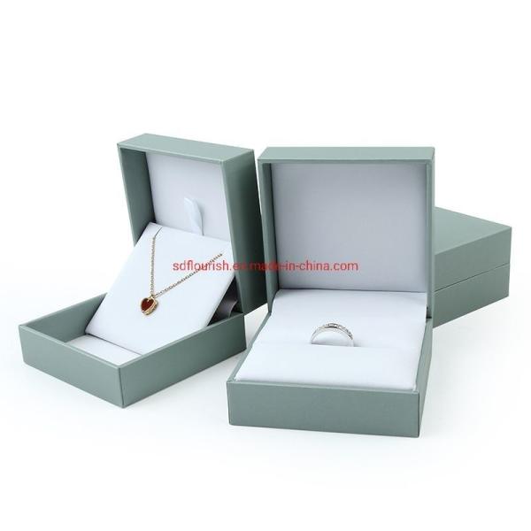 Buy cheap Deluxe Square Paper Jewelry Boxes Packaging Cardboard Anniversary Ring Box from wholesalers