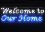 Antique Outdoor Neon Open Sign , Long Lifespan Personalized Neon Signs For Home