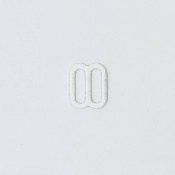 Buy cheap Metal 7mm Slide Lock Bra Strap Adjusters , White Adjustable Bra Strap Buckle from wholesalers