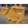 Buy cheap CAT385 Excavator Rock Bucket 5.2 CBM Reinforced for steel minning from wholesalers