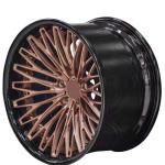 Custom forged aluminum alloy car rim 18 19 20 21 22 inch 5x120 glod color