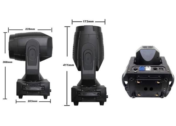Buy cheap 10/16CH Led Spot Moving Head Light / Moving Head Follow Spot 180W/200W LED Zoom Stage Light from wholesalers