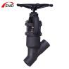 Buy cheap OEM Forged Steel Y Type Check Valve Internal Thread Flanged Connection from wholesalers