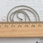 Men Jewelry 925 Silver Fabulous Wild Beast Pendant Neckalce with Wheat Chain
