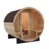 Buy cheap Red Cedar Wood Traditional Sauna Room Far infrared Barrel Steam Room from wholesalers