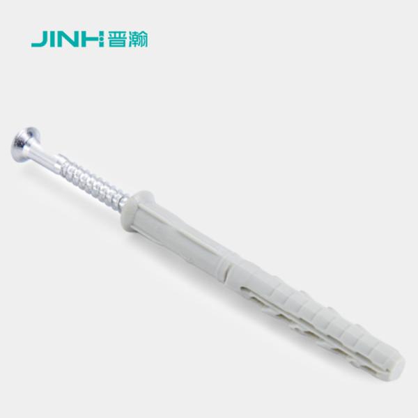 Buy cheap JH-12016 8x80mm Self-tapping Plastic Expansion Screw For Wall Easy Interior Decoration from wholesalers