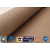 Buy cheap 0.16MM Brown PTFE Coated Fiberglass Fabric Non Stick PTFE BBQ Grill Mat Materials from wholesalers