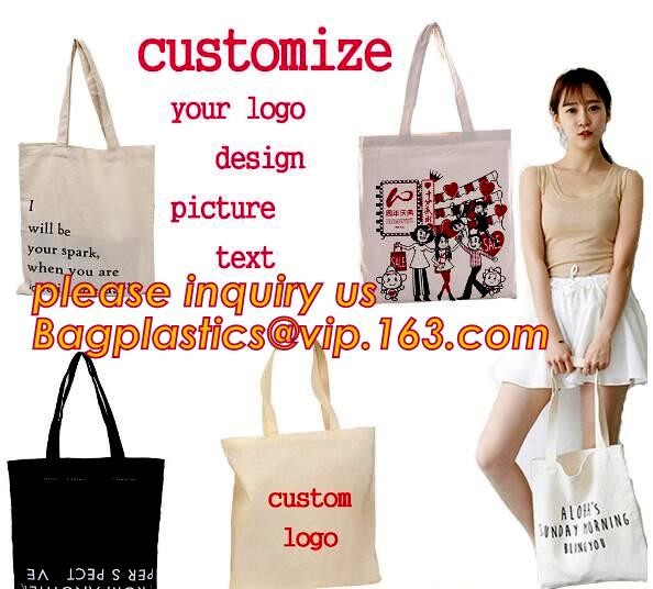 Free Sample Reusable strong 12oz canvas tote bag with your logo cotton shopping handle bag,bleached cotton drawstring ha