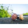 Buy cheap Adjustable Grinding Head for Salt & Pepper, 80ml Transparent Glass Condiment Bottle Included from wholesalers