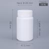 Buy cheap Food Grade 100ML Plastic Bottle for Capsule Pill Anti-corrosion Silk Screen Printing from wholesalers