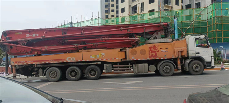 Zlj5336thb47 50m 4 Boom Mercedes Concrete Pump S Valve 45 Meters