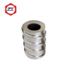 ZSE75 Co Rotating Twin Screw Extruder Spare Parts HRC58 - 62 Hardness Pellet