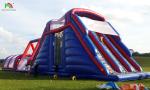 Commercial Outdoor Inflatable Obstacle Course Challenges Adult Inflatable Climb