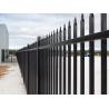 Buy cheap Residential Black 2.4m Tubular Metal Fencing Anti Rust Garden With Accessories from wholesalers