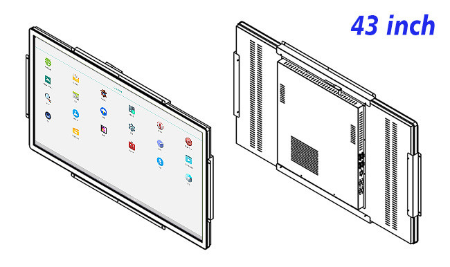 43-Inch Android Screen for Digital Advertising and Large-Scale Information Displays
